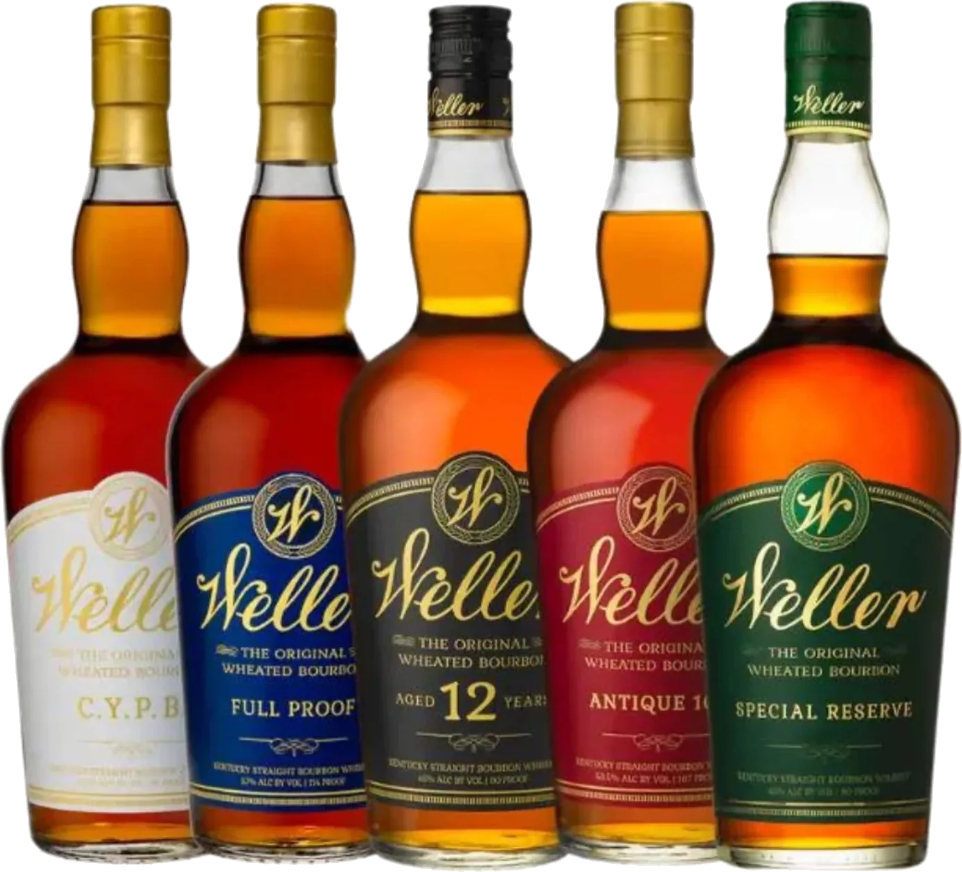Weller bottle lineup